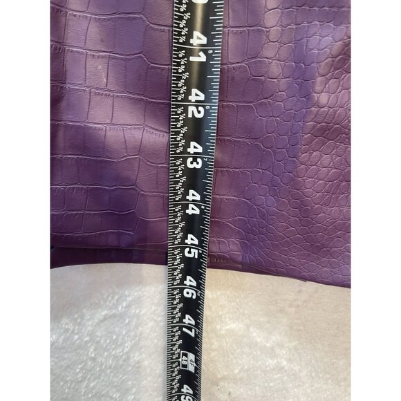 The Joker Suicide Squad Mens Large Purple Trench Coat Cosplay - Picture 4 of 8